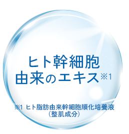 ヒト幹細胞由来のエキス