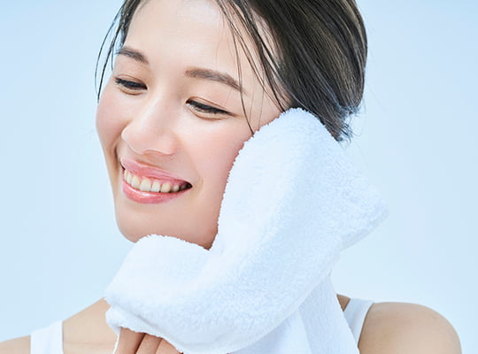 洗うたび、クリアな素肌へ